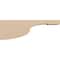Ekena Millwork 6"W x 36"D x 12"H Thin Del Monte Rough Cedar Woodgrain TimberThane Corbel, Primed Tan CORUR06X36X12DELRCPR - alternate 2